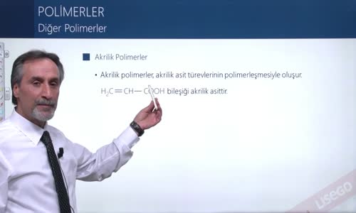 EBA KİMYA LİSE - KİMYA HER YERDE - TEMİZLİK MADDELERİ -YAYGIN POLİMERLER -  DİĞER POLİMERLER