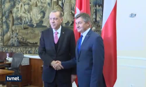 Cumhurbaşkanı Erdoğan Kuchcinski ile Görüştü