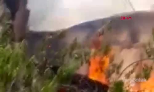 Yusufeli'nde 2 Katlı Ev Alevlere Teslim Oldu