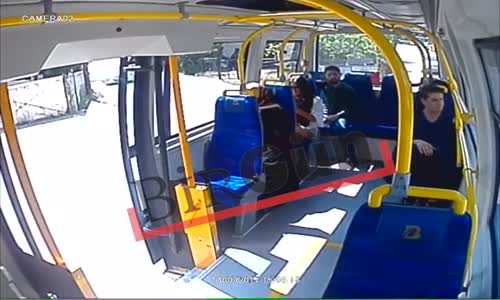 Minibüsteki Gerici Saldırının Görüntüleri