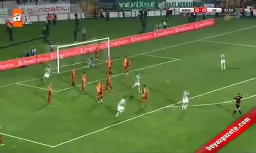Bursaspor 2-5 Galatasaray Geniş Maç Özeti Ziraat Türkiye Kupası _ 16.04.2014