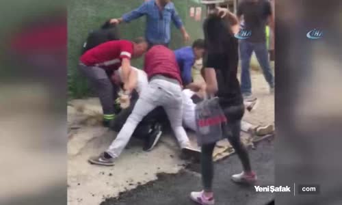 Taciz Zanlısını Tekme Tokat Dövdüler