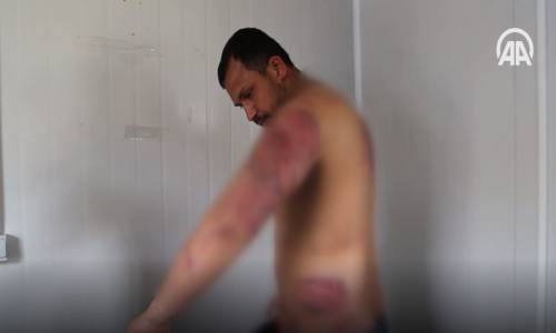 Yunanistan'a Geçen Düzensiz Göçmenler Dövülerek Türkiye'ye Atıldı!