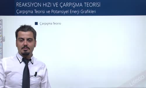 EBA KİMYA LİSE -  ÇARPIŞMA TEORİSİ VE TEPKİME HIZLARI - ÇARPIŞMA TEORİSİ VE POTANSİYEL ENERJİ GRAFİKLERİ