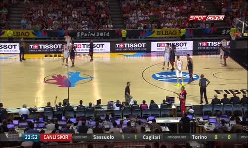 Turkey-USA (40-35) FIBA Basketball World Cup - 2nd Quarter