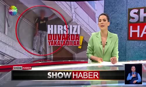 Polisten kaçarken duvara çıktı!