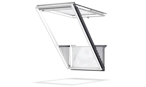 Velux Cabrio ® Balkon Sistemi ( Pencere Balkona Dönüşüyor )