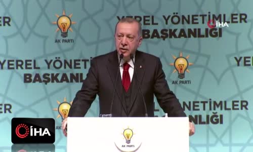 Cumhurbaşkanı Erdoğan- 'Şimdi İstanbul çöp dağları ile adeta bir rezillik'