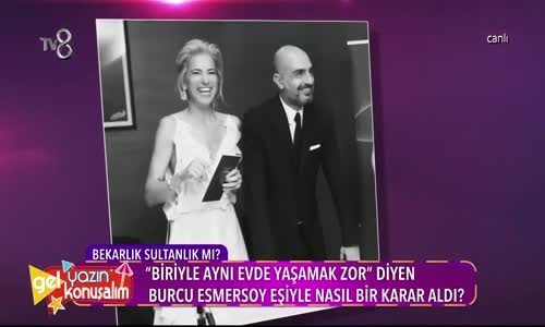 Burcu Esmersoy'dan Boşanma Açıklaması