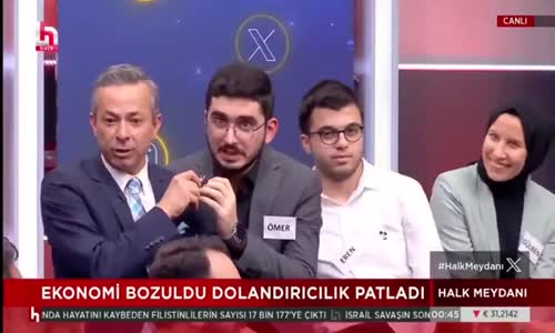 Halk TV'ye Çıkan Bir Kadın Kendisine 'Türk Genci' Denilmesine Tepki Göstererek 'Türkiyeli Genç' Denilmesini İstedi