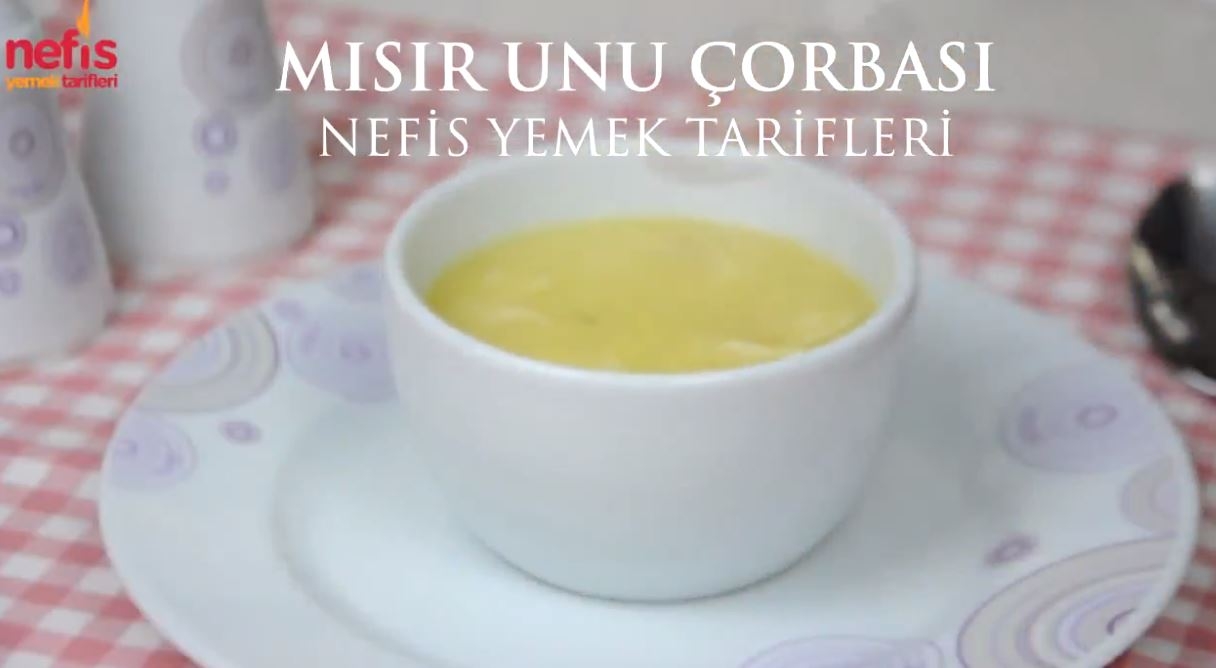 Tavuklu Mısır Unu Çorbası