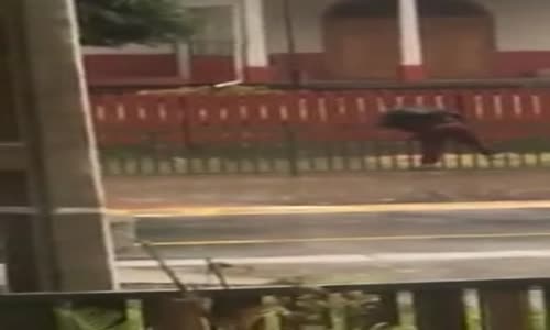 Yağmur Sularıyla Çocuğa Bnayo Yaptıran Düşüncesiz Şoför