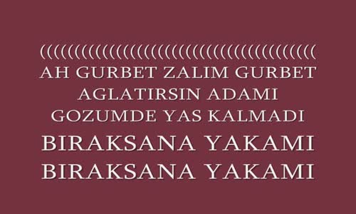 Türküler Sazlı Sözlü Türküler