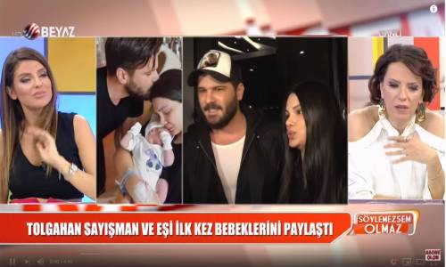 Tolgahan Sayışman Ve Eşi Almeda Bebeklerinin İlk Fotoğrafını Paylaştı