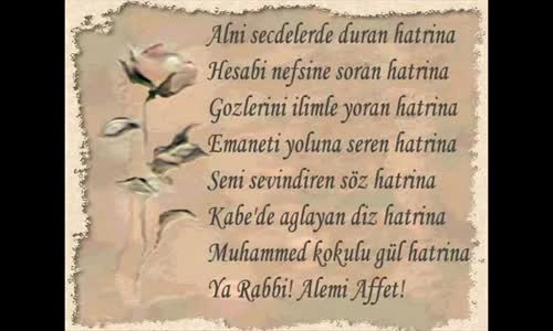 Cürmüm İle Geldim Sana