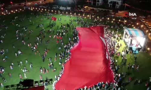 Dünyanın en büyük Türk Bayrağı 15 Temmuz’da yeniden açıldı