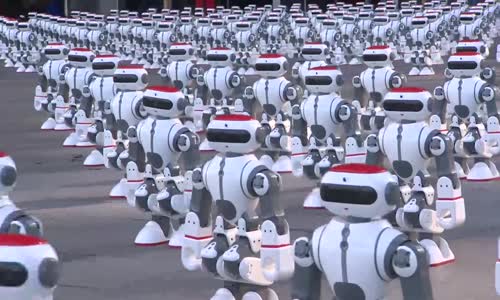 1069 Robot Dans Ederek Dünya Rekoru Kırdı