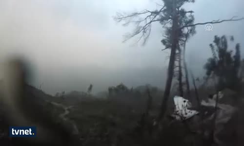 Türkmen Dağı'nda Çatışma Anı Kamerada