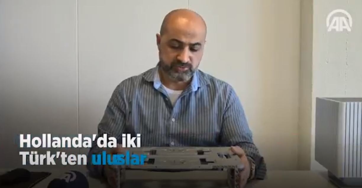 Hollanda'da Yaşayan İki Türk'ün Tasarımına Uluslararası Ödül 