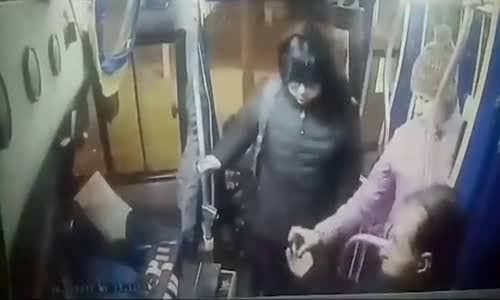 Otobüs Şoföründen Efsane Dayak Yiyen Acemi Hırsız