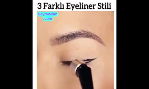 3 Farklı Eyeliner Stili 