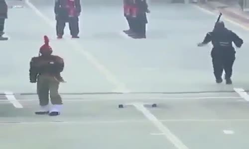 Pakistan ve Hindistan Asker Karşılaması 