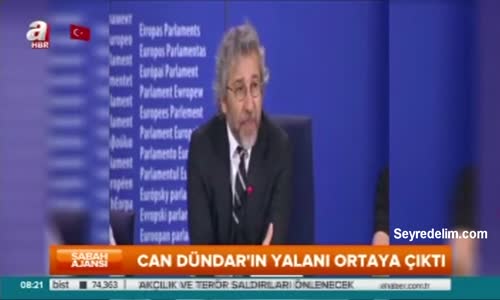 Can Dündar'ın Yalanı Ortaya Çıktı!