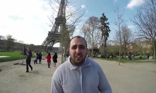 Eyfel Kulesine Tüğrk Bayrağı Asan Kahramanmaraşlı