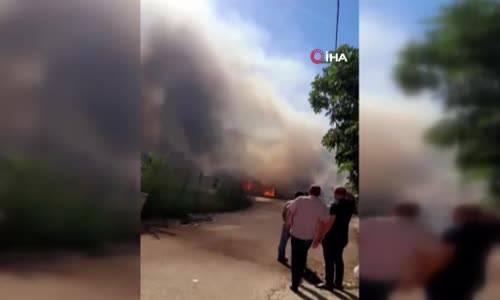 Bursa’da geri dönüşüm deposunda yangın -