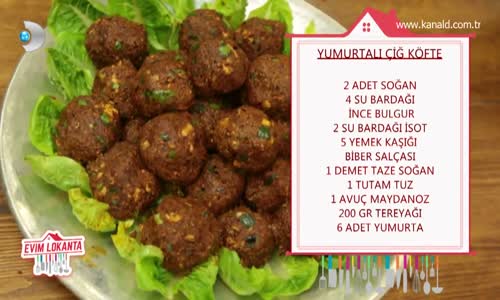 Evim Lokanta - Yumurtalı Çiğ Köfte