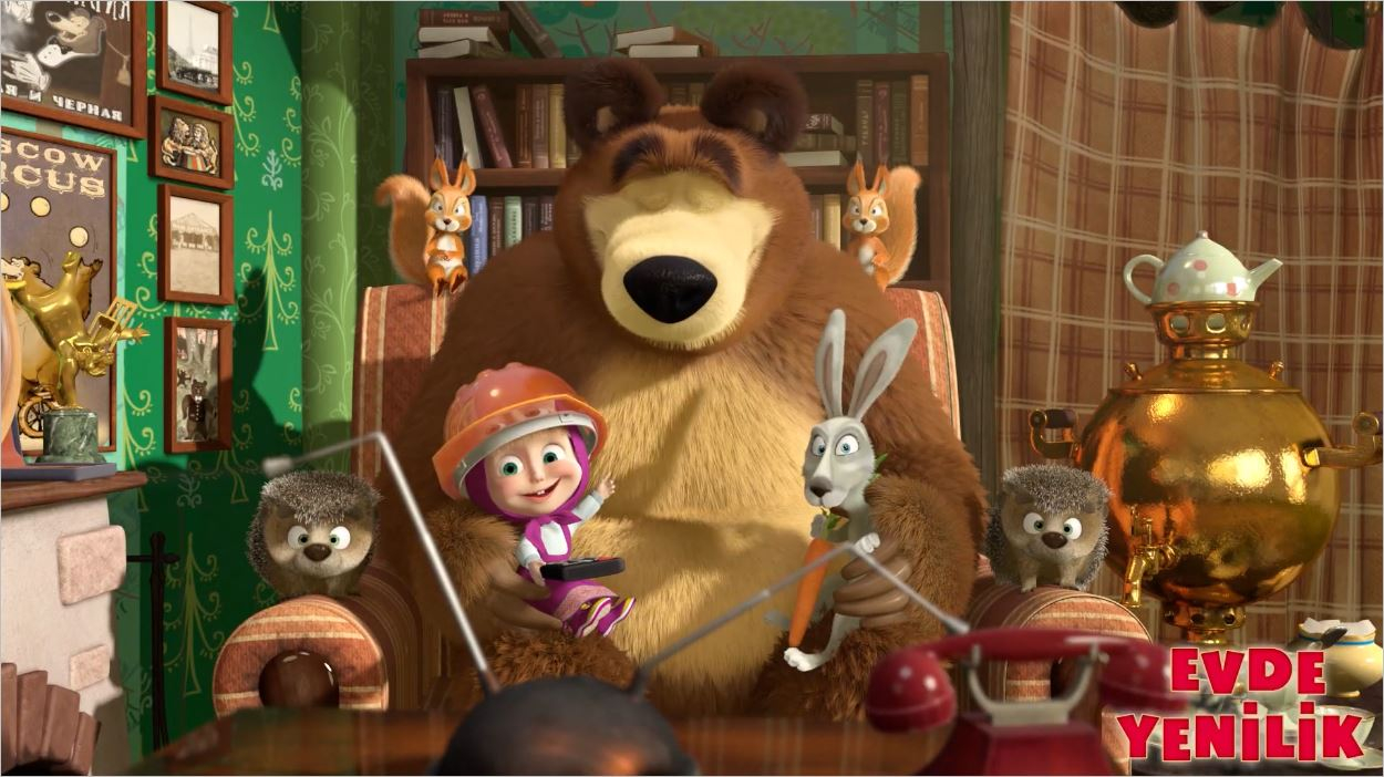 Maşa İle Koca Ayı - Evde Yenilik - Fragman