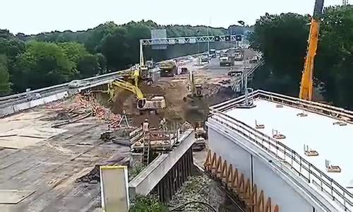 İzlemesi Çok Zevkli Köprü İnşaatı