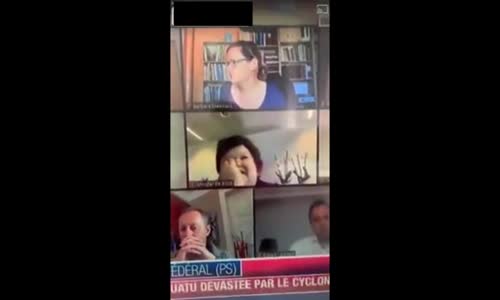 Belçika Sağlık Bakanı Maggie De Block, Video Konferans Sırasında Kahkaha Atıp Burnunu Karıştırdı.