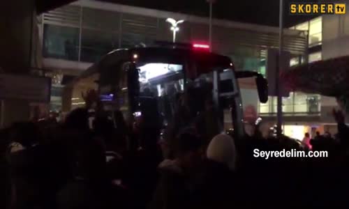 Beşiktaş'a Müthiş Karşılama