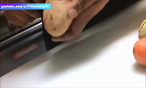 Çok ilginç Patates KESME
