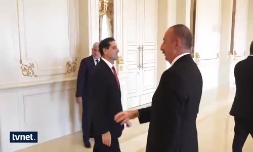 Dışişleri Bakanı Mevlüt Çavuşoğlu, Aliyev İle Görüştü