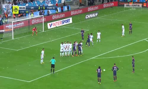Cavani'nin Muhteşem Frikik Golü PSG'yi İpten Aldı