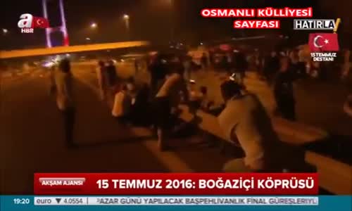15 Temmuz 2016 Boğaziçi Köprüsü Tiyatro Kontrollü Darbe Diyen Tuzluklar İzleyin