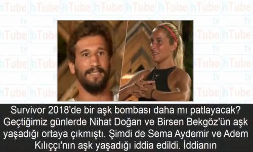 Survivor'da Bir Aşk Bombası Daha Sema Ve Adem Aşk Yaşıyor