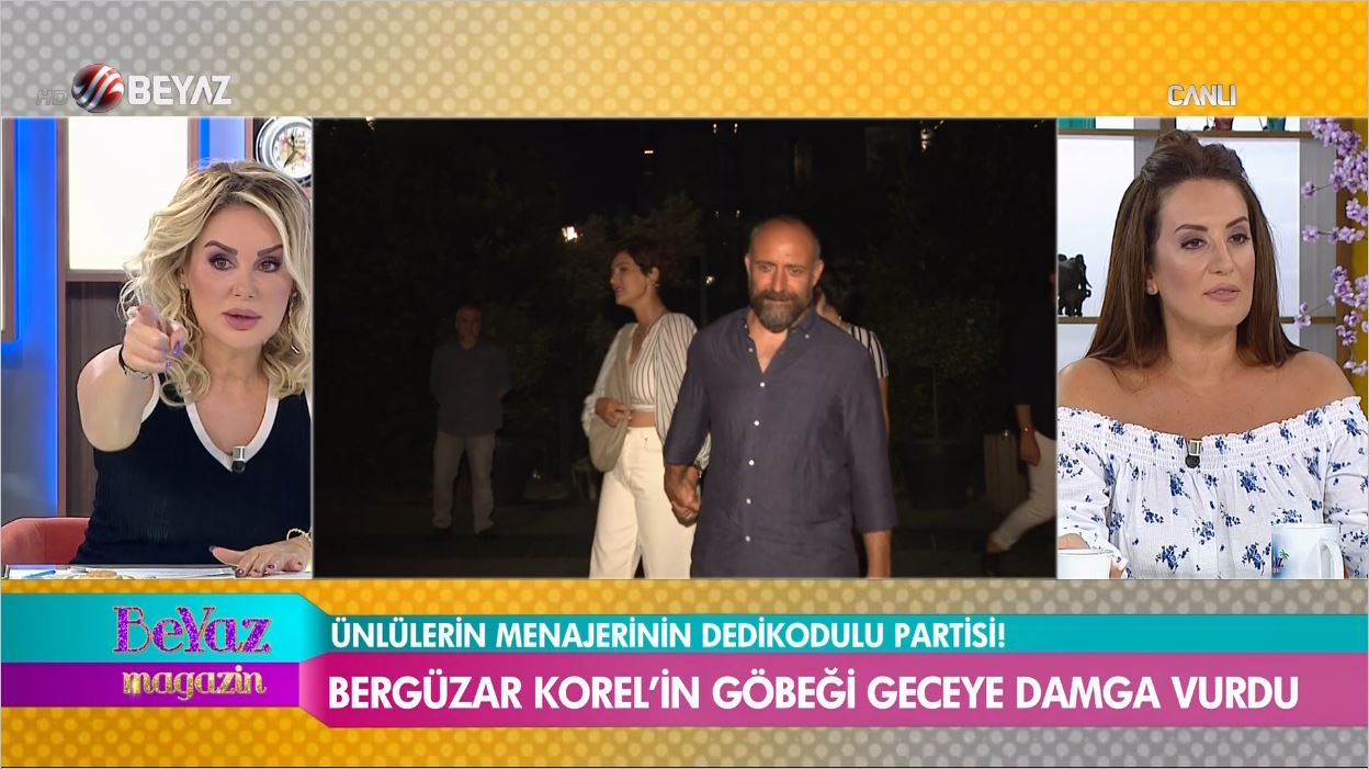 Bergüzar Korel Neden Göbeğini Gizledi