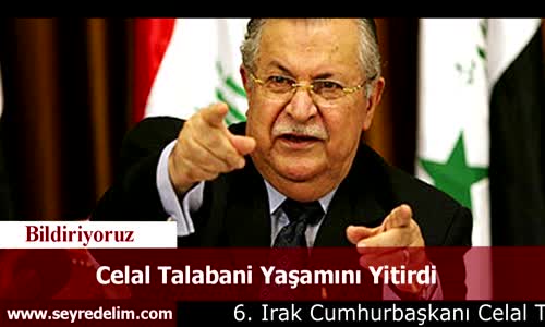 Celal Talabani Yaşamını Yitirdi