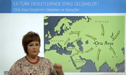 EBA TARİH LİSE İLK TÜRK DEVLETLERİ -ORTA ASYA GÖÇLERİNİN SEBEPLERİ VE SONUÇLARI