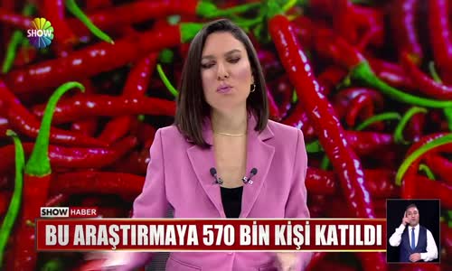Acı biber yiyenin ömrü uzuyor! 