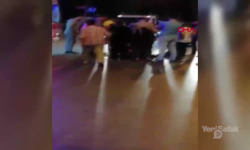 Yaralıya Müdahale Eden Hemşireye Sopalı Saldırı