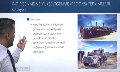 EBA KİMYA LİSE - ELEKTROLİZ  VE KOROZYON - KOROZYON