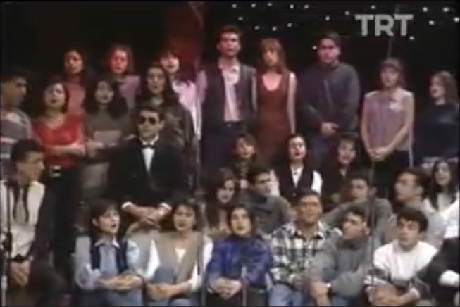 TRT Ankara Radyosu THM Gençlik Korosu-Dün Mü Buradaydın Bugün Mü Geldin 