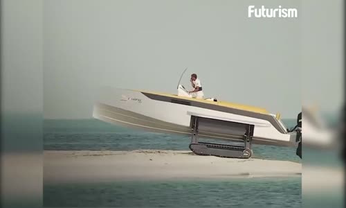 Bu Tekne Karada Da Gidebiliyor!