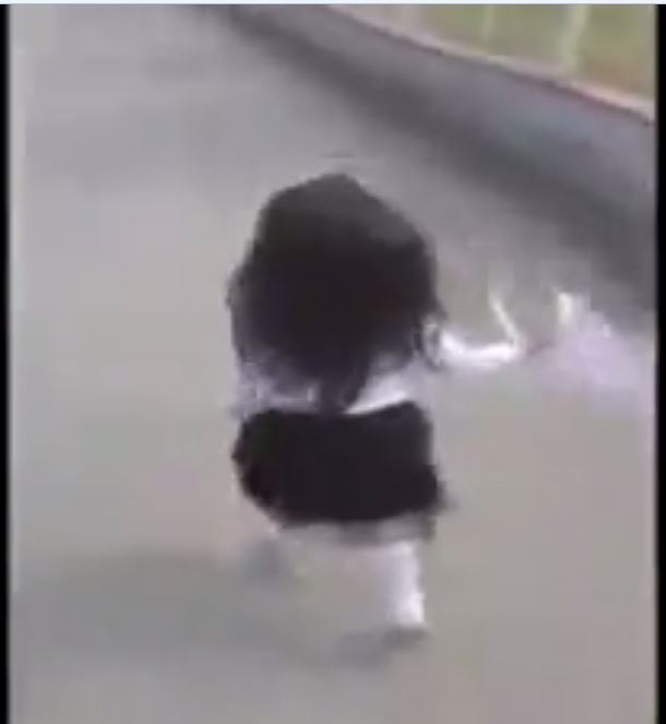 Okula İsyan Eden Sevimli Kız: Bıktım Bu Okuldan