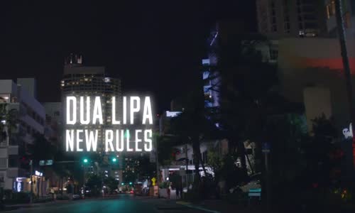 Dua Lipa New Rules (Official Music Video)