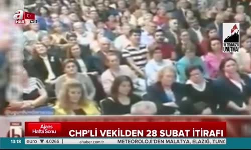 Tuncay Özakan’dan 28 Şubat İtirafı